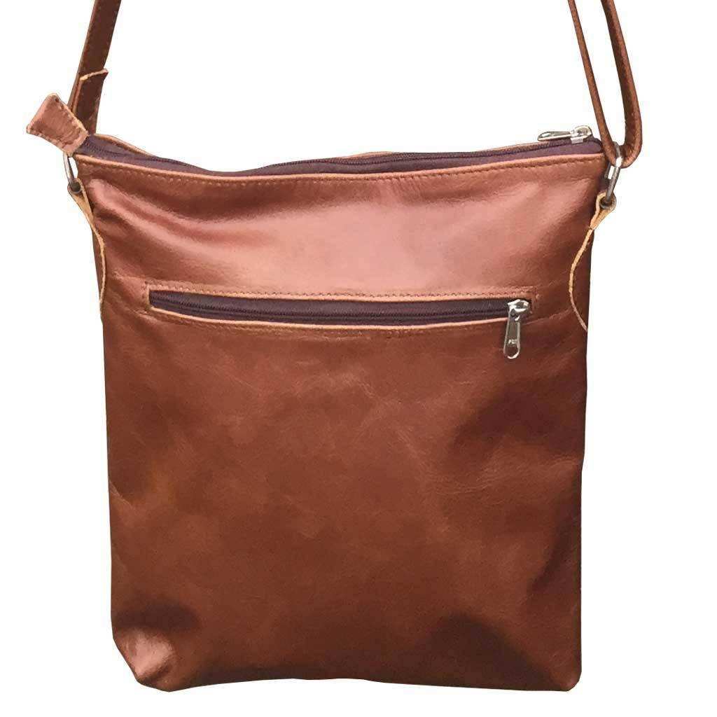 Genuine Leather Ladies Leather Everyday Messenger Handbag | MIRELLE - South Africa - Mirelle Leather and Lifestyle