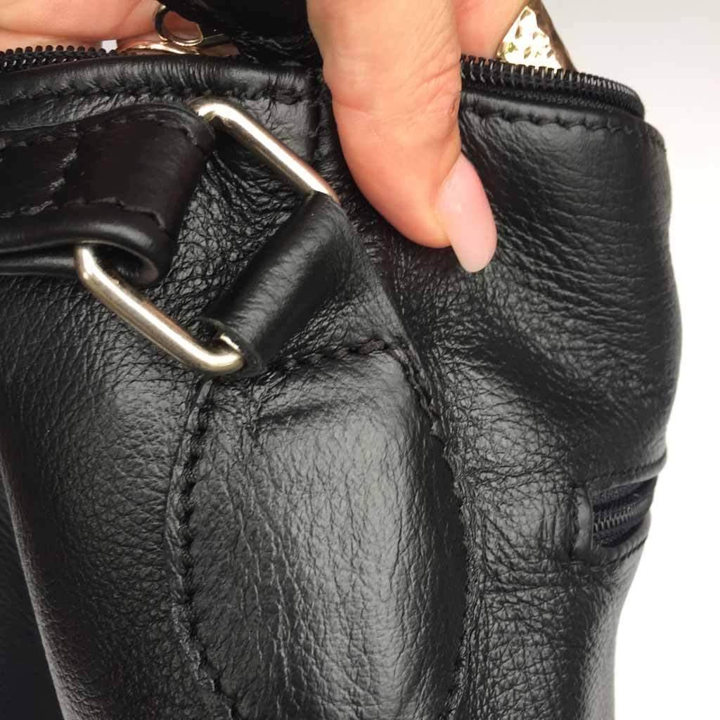 Genuine Leather Ladies Leather Everyday Messenger Handbag | MIRELLE ZA Crossbody Handbag Mirelle Leather and Lifestyle