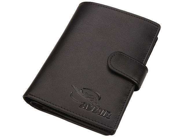 Genuine Leather Passport Cover with Tab - Black - MIRELLE Leather and Lifestyle