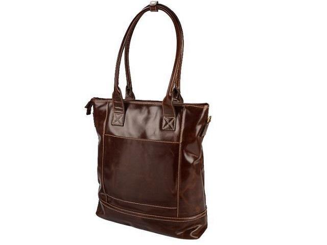 Genuine Leather Status Holdall Laptop Handbag - MIRELLE Leather and Lifestyle