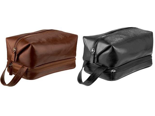 Genuine Leather Toiletry Bag | MIRELLE - MIRELLE Leather and Lifestyle