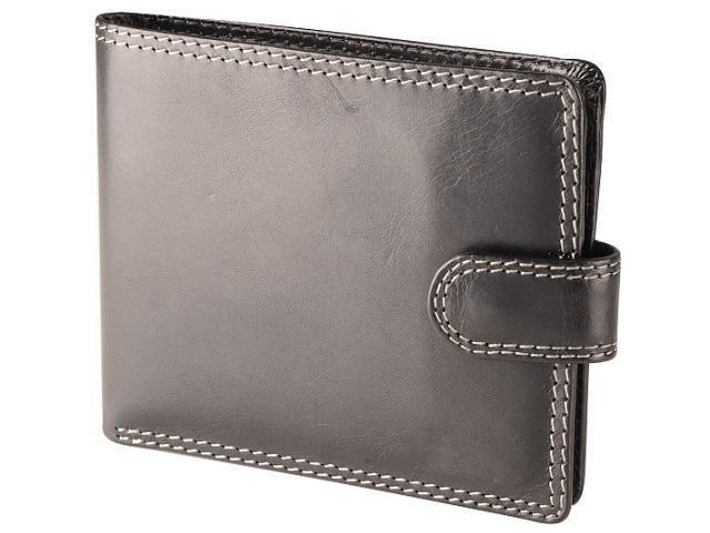 Leather Bifold Mens Wallet with Coin Holder and Tab Closure | MIRELLE ZA Leather Wallet Mirelle Leather and Lifestyle