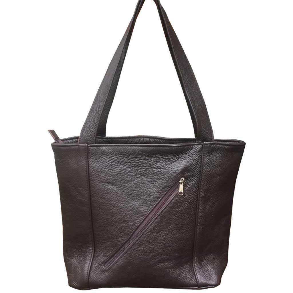 Leather Chic Shopper Handbag | MIRELLE ZA Leather Handbag Mirelle Leather and Lifestyle