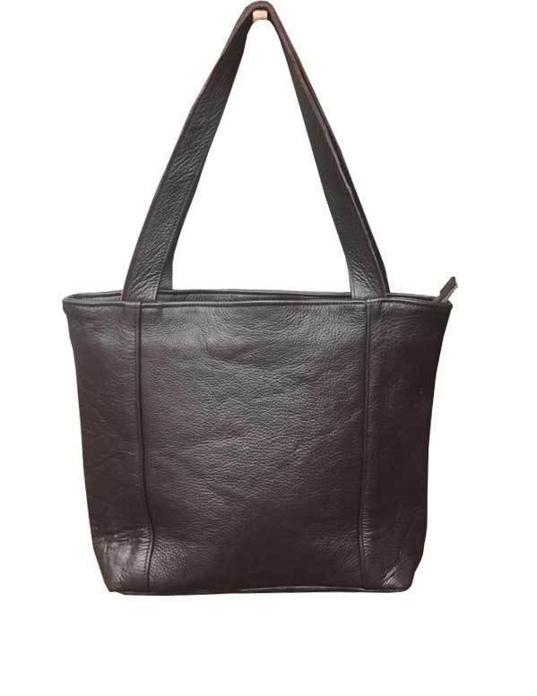 Leather Chic Shopper Handbag | MIRELLE ZA Leather Handbag Mirelle Leather and Lifestyle