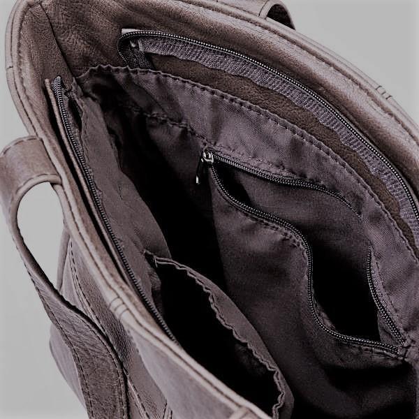 Leather Chic Shopper Handbag | MIRELLE ZA Leather Handbag Mirelle Leather and Lifestyle