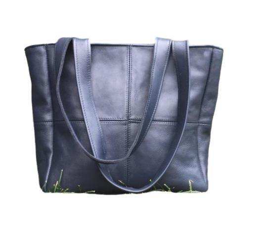 Mirelle Genuine Leather Classic Shopper Handbag - MIRELLE Leather and Lifestyle