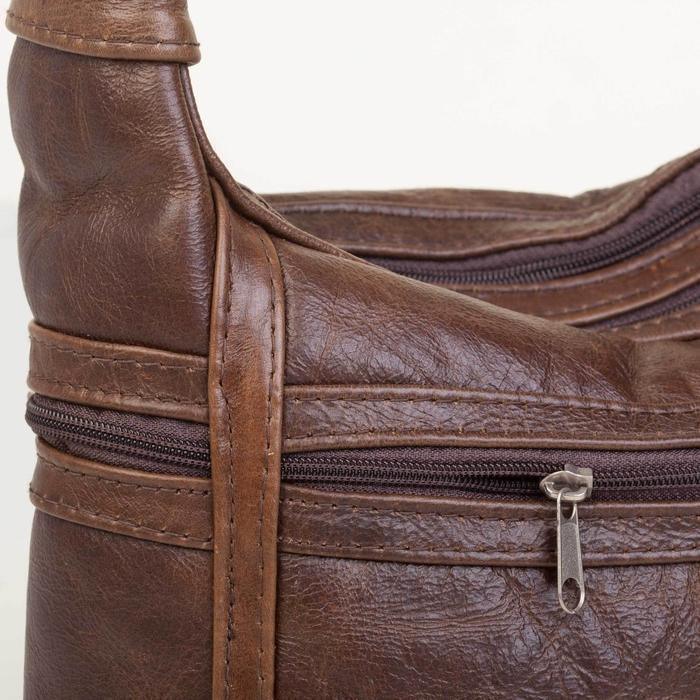 Leather Shoulder Handbag - Two Compartments | MIRELLE ZA Shoulder Handbag Mirelle Leather and Lifestyle