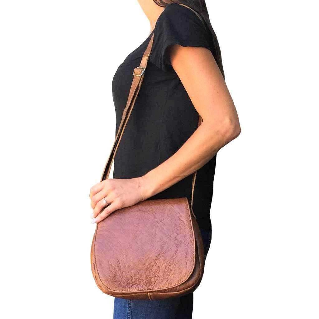 Leather Sling Handbag - Classic Style | MIRELLE - South Africa - Mirelle Leather and Lifestyle