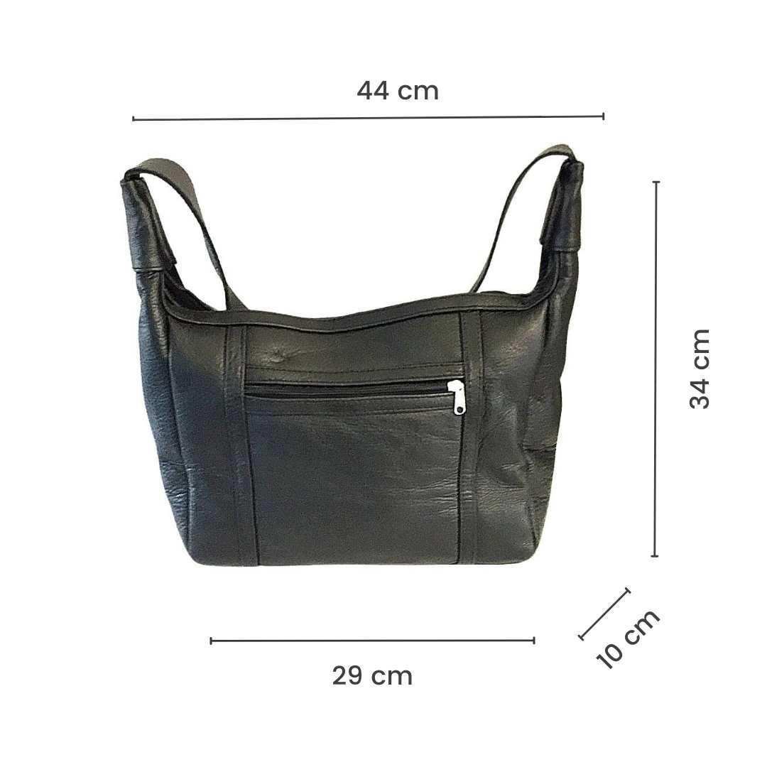 Leather Under The Arm Shoulder Handbag | MIRELLE ZA Leather Handbag Mirelle Leather and Lifestyle