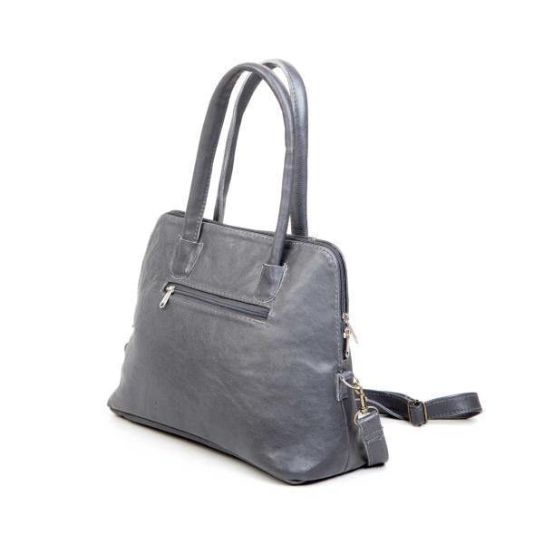Mirelle Framed Tote Handbag With Protective Feet - Genuine Leather - Mirelle Leather and Lifestyle