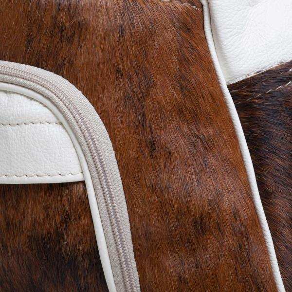 Mirelle Genuine Leather & Nguni Hide Weekender Bag - MIRELLE Leather and Lifestyle