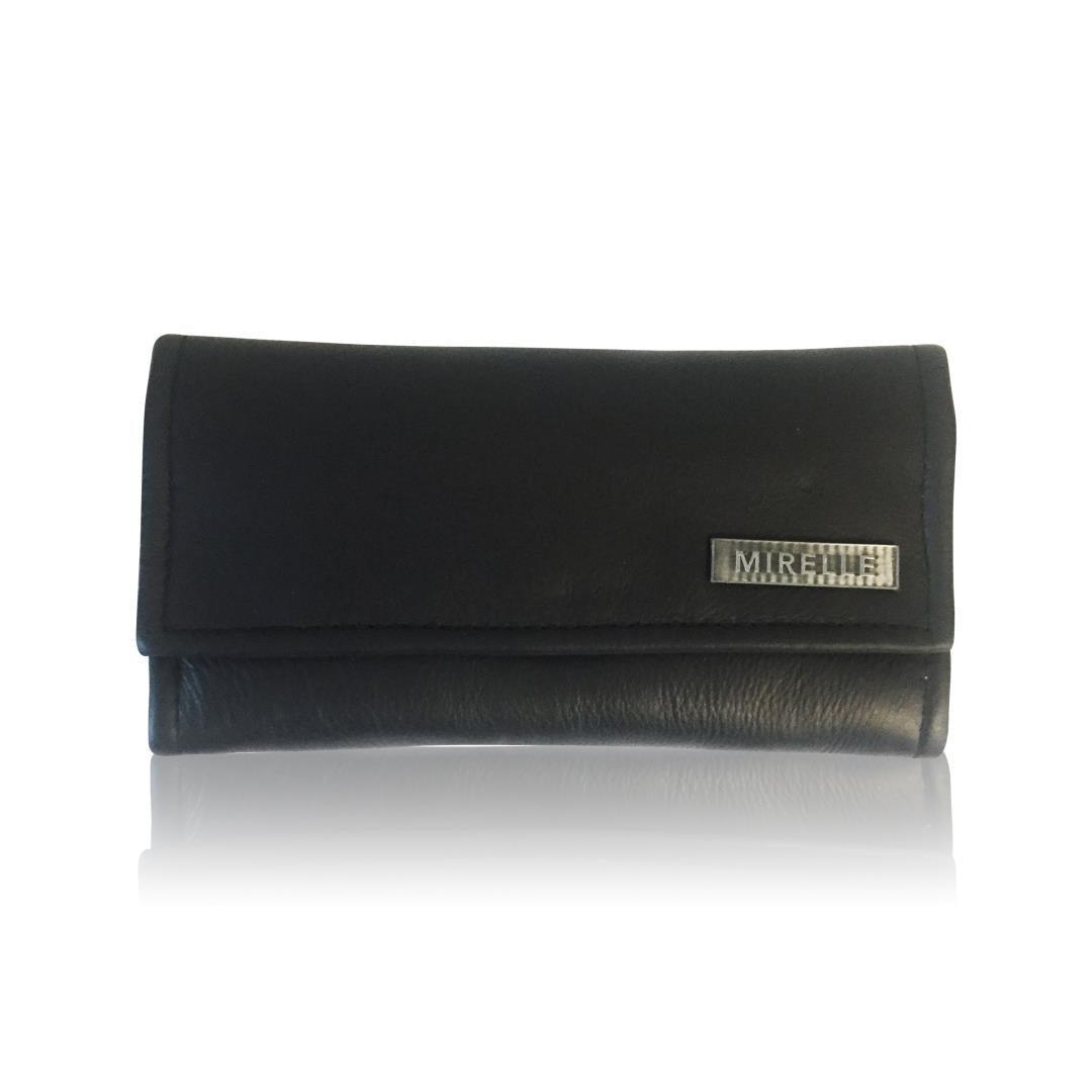 Mirelle Genuine Leather Classic Ladies Purse - Black ZA Ladies Wallet Mirelle Leather and Lifestyle