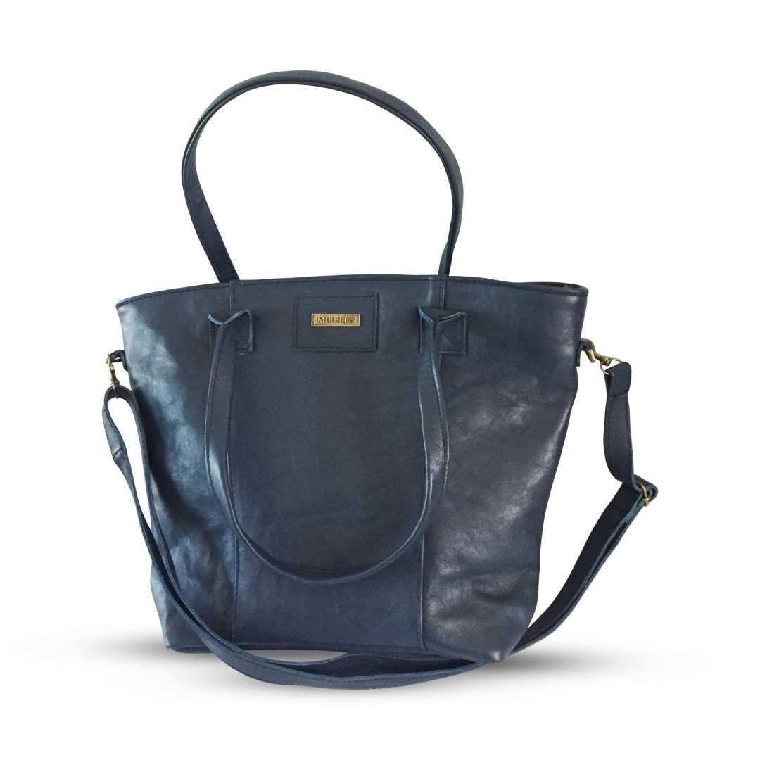 Mirelle Genuine Leather Classic Tote Handbag - MIRELLE Leather and Lifestyle