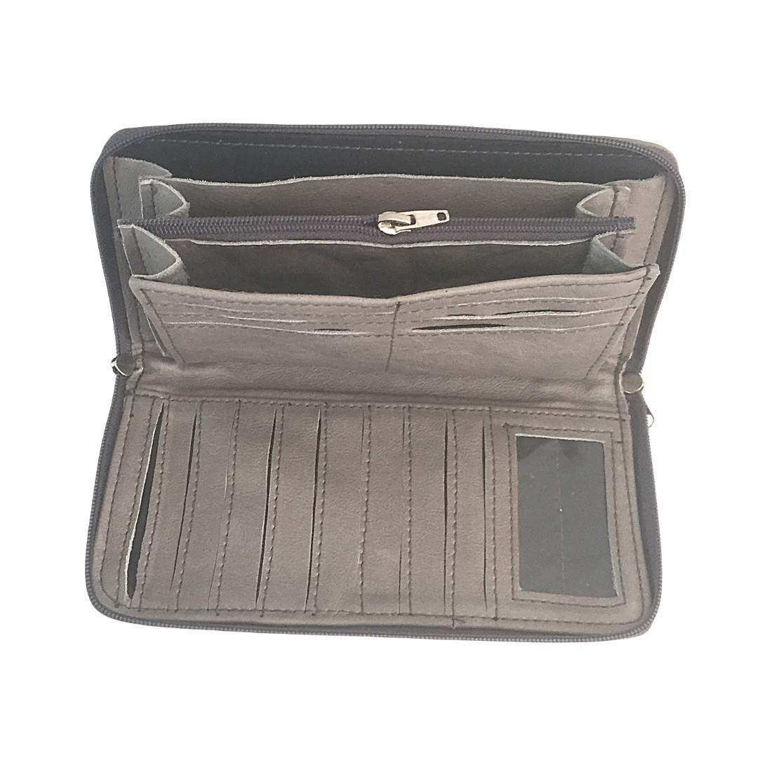 Mirelle Genuine Leather Travel Wallet Purse - MIRELLE Leather and Lifestyle