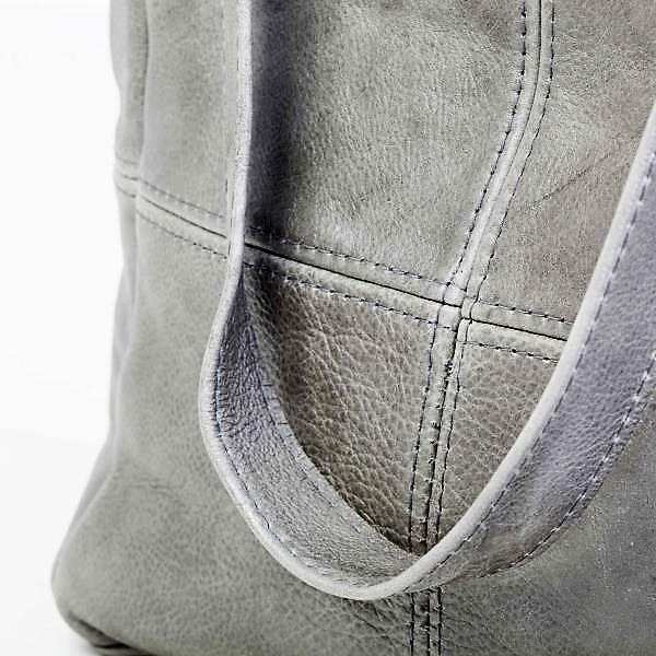 Mirelle Shopper Shoulder Handbag With Outside Zipped Pocket - Small - MIRELLE Leather and Lifestyle