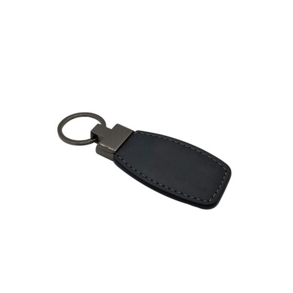 Genuine Leather Key Ring & Mirage Pen Gift Set - Black | MIRELLE