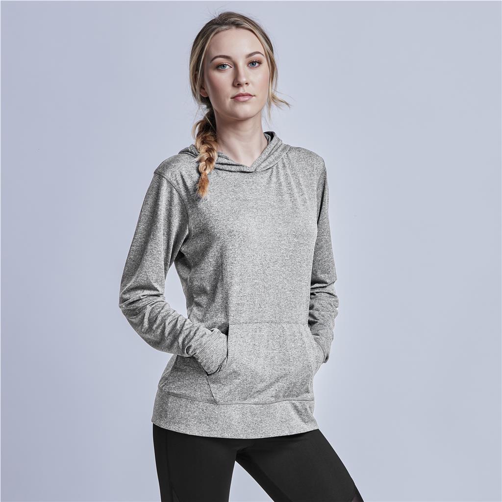 Ladies Fitness Lightweight Hooded Sweater Mirelle Leather and Lifestyle