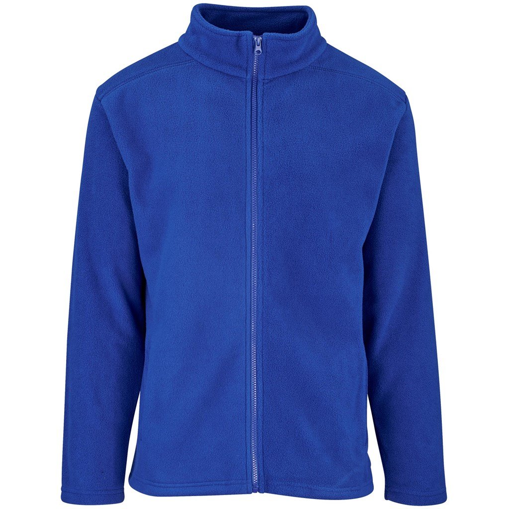 Mens Yukon Micro Fleece Jacket - Blue - Mirelle Leather and Lifestyle
