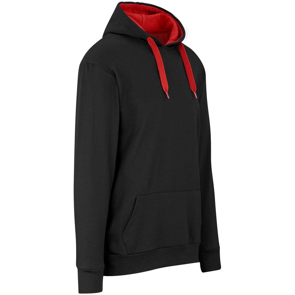 Mens Solo Hooded Sweater - Red - Mirelle Leather and Lifestyle