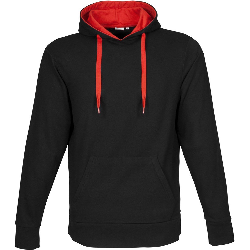 Mens Solo Hooded Sweater - Red - Mirelle Leather and Lifestyle