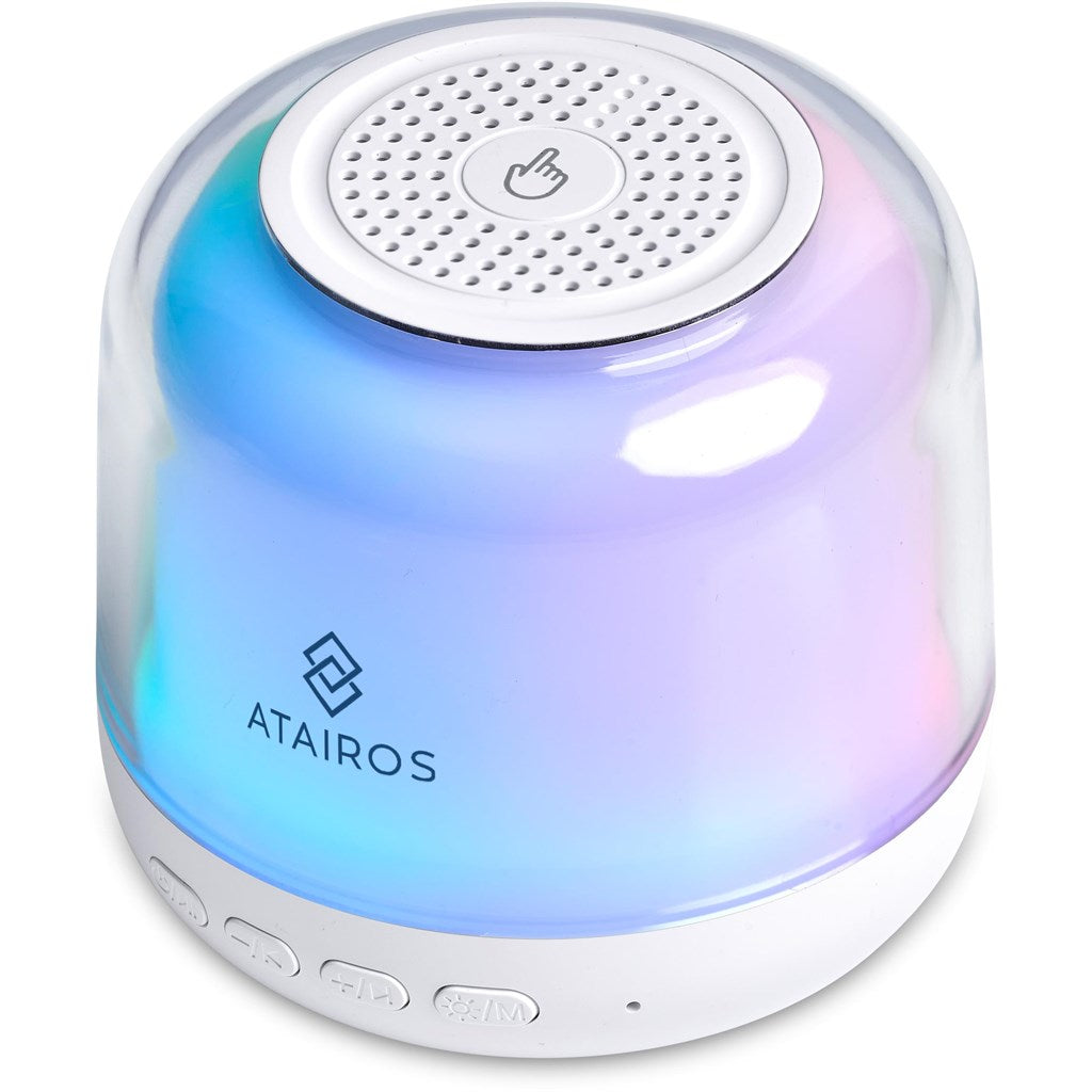 Swiss Cougar Genoa Bluetooth Speaker & Night Light Mirelle Leather and Lifestyle