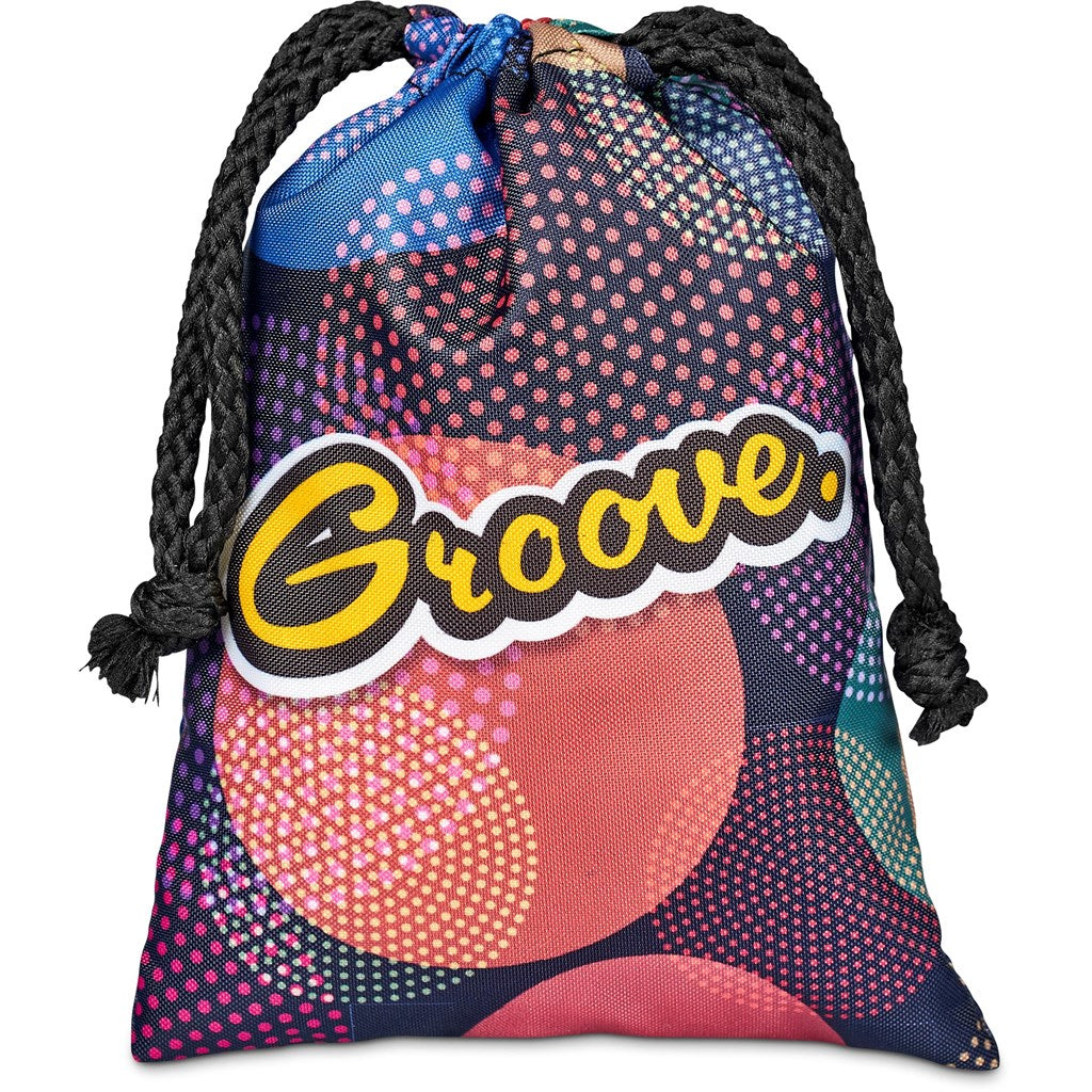 Pre-Printed Sample Hoppla Atlantic Mini Polyester Drawstring Pouch - Mirelle Leather and Lifestyle