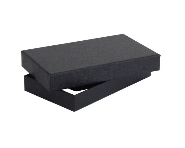 Genuine Leather Key Ring & Avanti Pen Gift Set - Black | MIRELLE