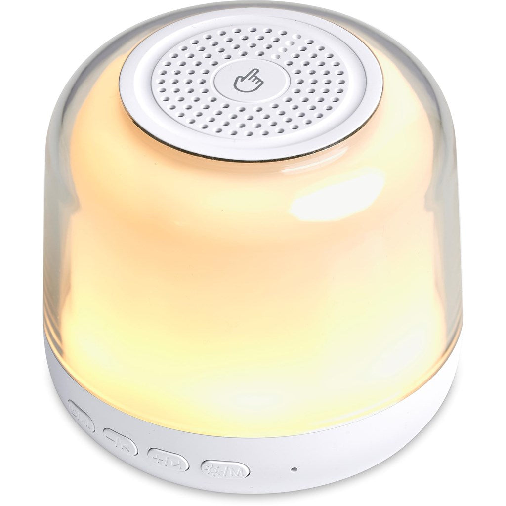 Swiss Cougar Genoa Bluetooth Speaker & Night Light Mirelle Leather and Lifestyle