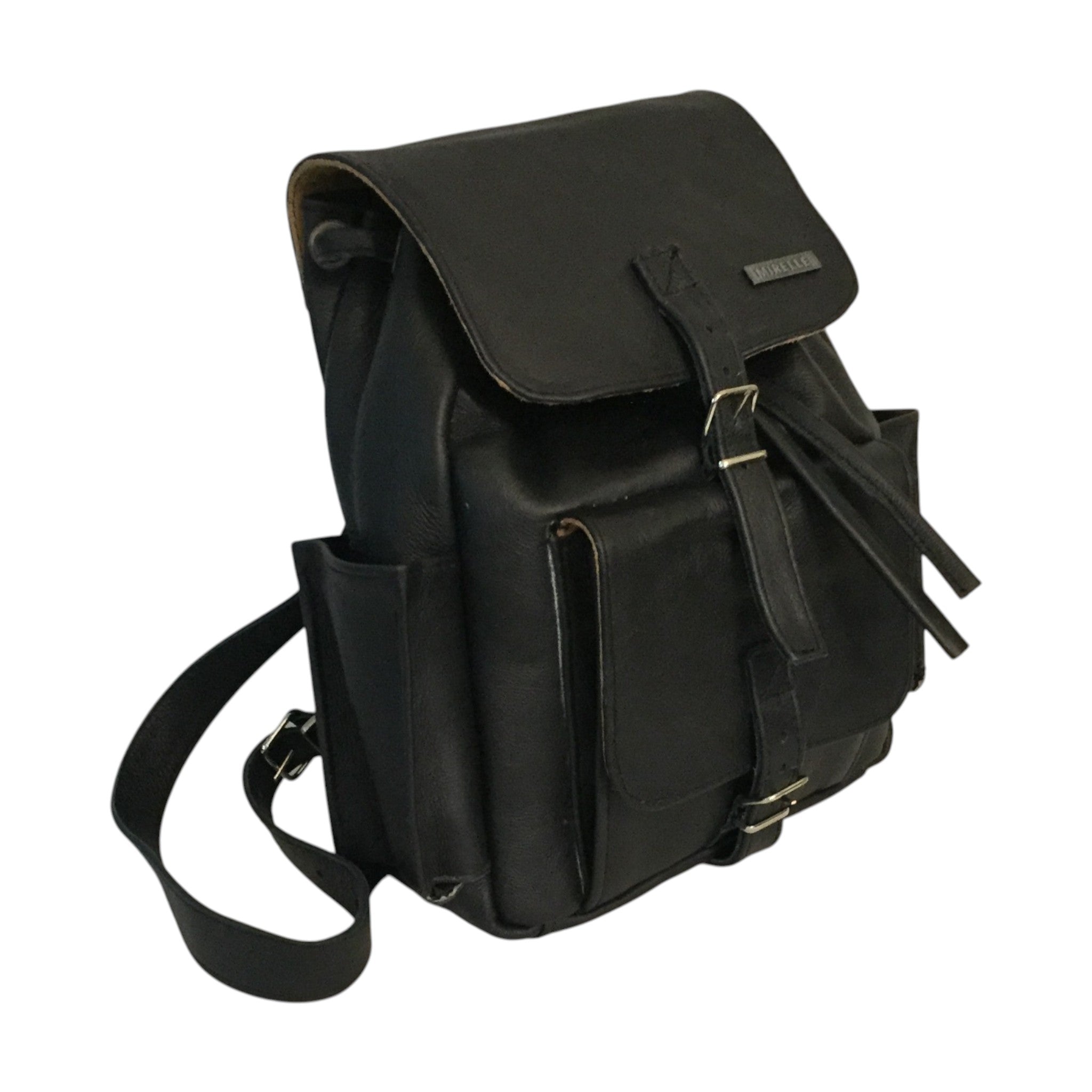 Leather Tourist Backpack Satchel - Mirelle Mirelle Leather and Lifestyle