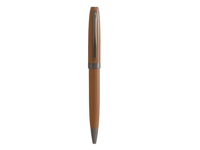 A5 Vegan Leather Espresso Notebook & Metal Ballpen Set | MIRELLE