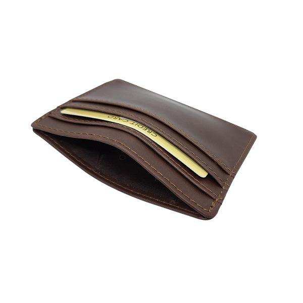 Adpel Dakota Card Holder - Genuine Leather - Slim | Minimalistic - Mirelle Leather and Lifestyle