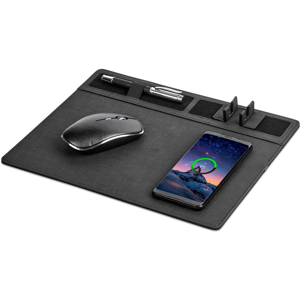 Alex Varga Aramis Wireless Charger Desk Organiser Mirelle Leather and Lifestyle