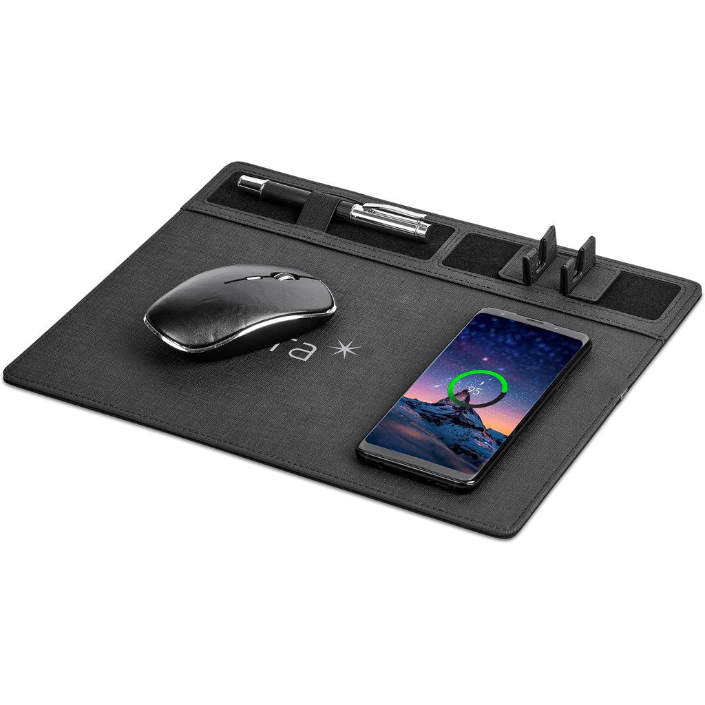 Alex Varga Aramis Wireless Charger Desk Organiser Mirelle Leather and Lifestyle