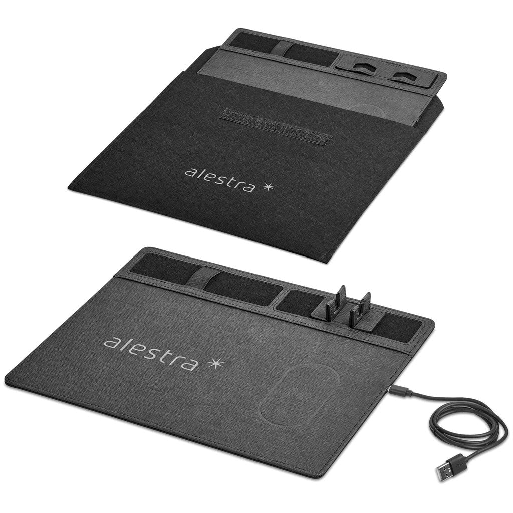 Alex Varga Aramis Wireless Charger Desk Organiser Mirelle Leather and Lifestyle