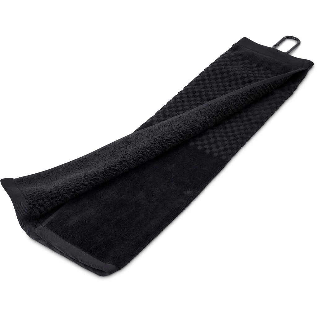 Alex Varga Arcadia Tri-Fold Golf Towel - MIRELLE Leather and Lifestyle