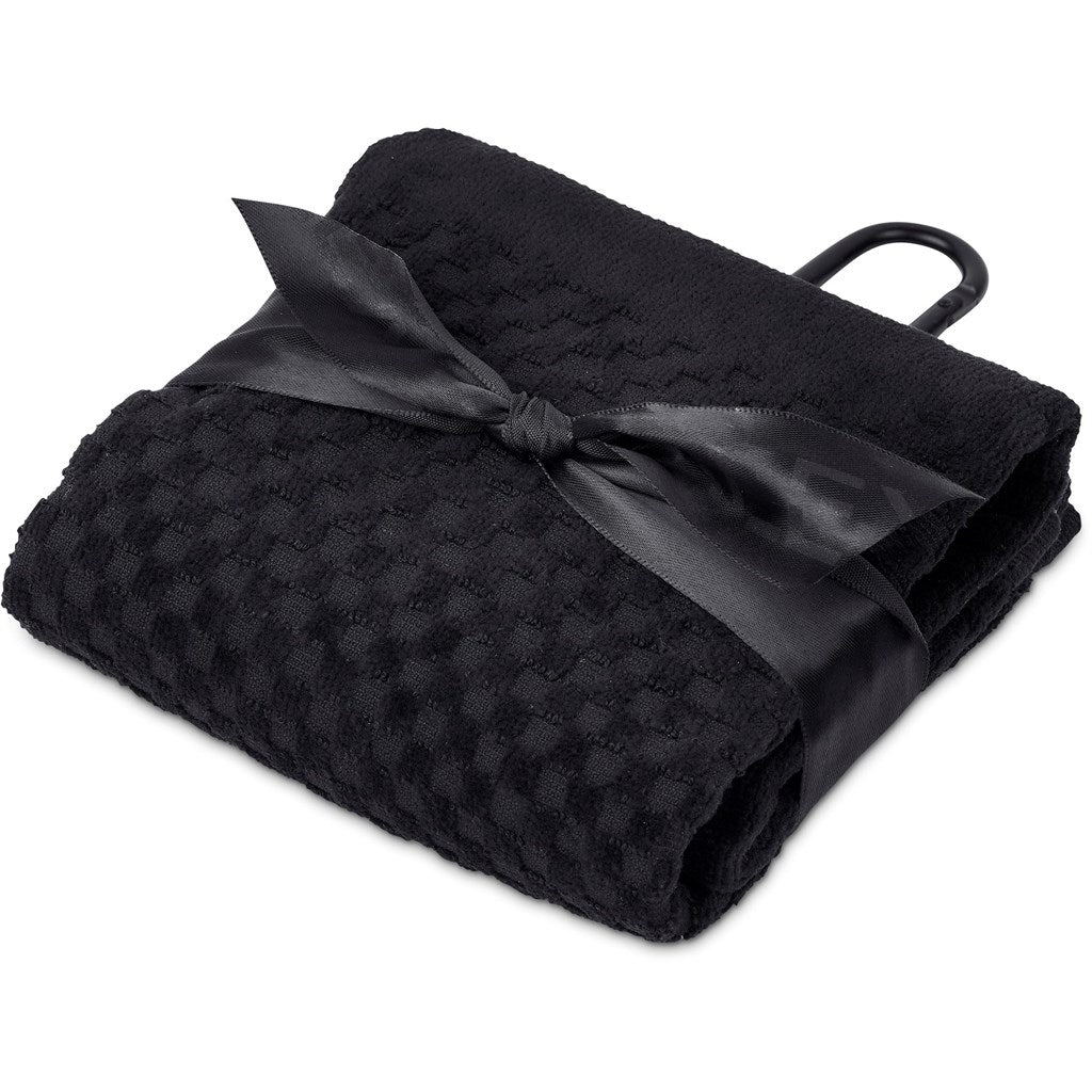 Alex Varga Arcadia Tri-Fold Golf Towel - MIRELLE Leather and Lifestyle