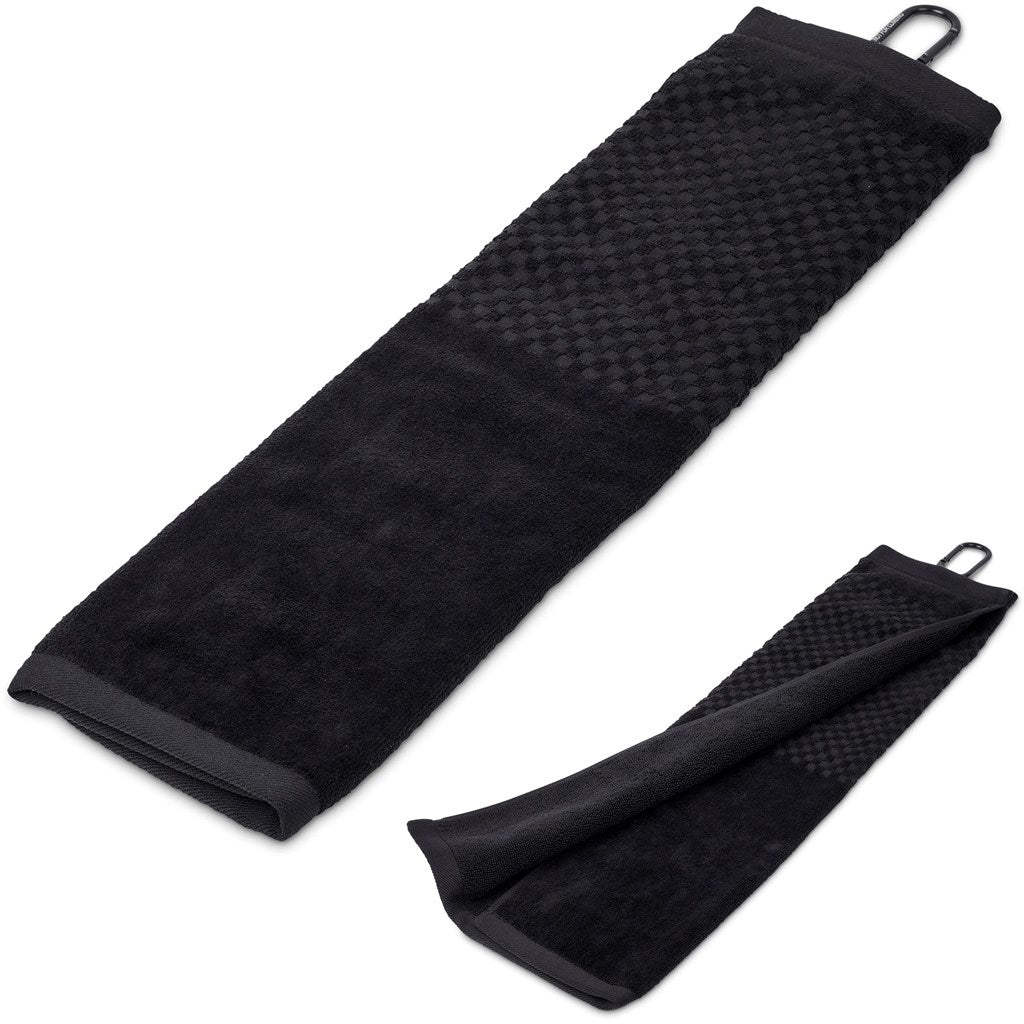 Alex Varga Arcadia Tri-Fold Golf Towel - MIRELLE Leather and Lifestyle