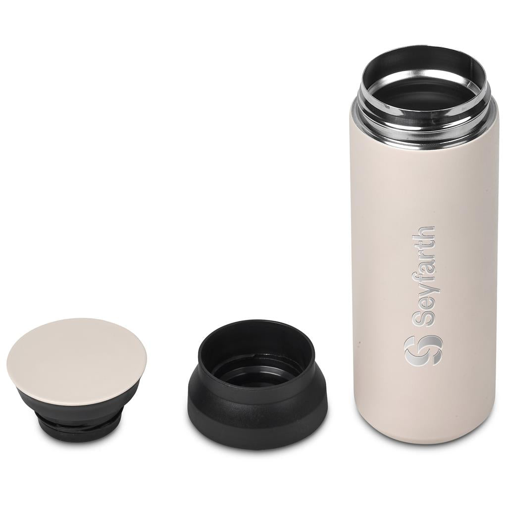 Alex Varga Atria Stainless Steel Vacuum Water Bottle - 480ml ZA Bottles,Drinkware,Full-Wrap UV Bottles Mirelle Leather and Lifestyle