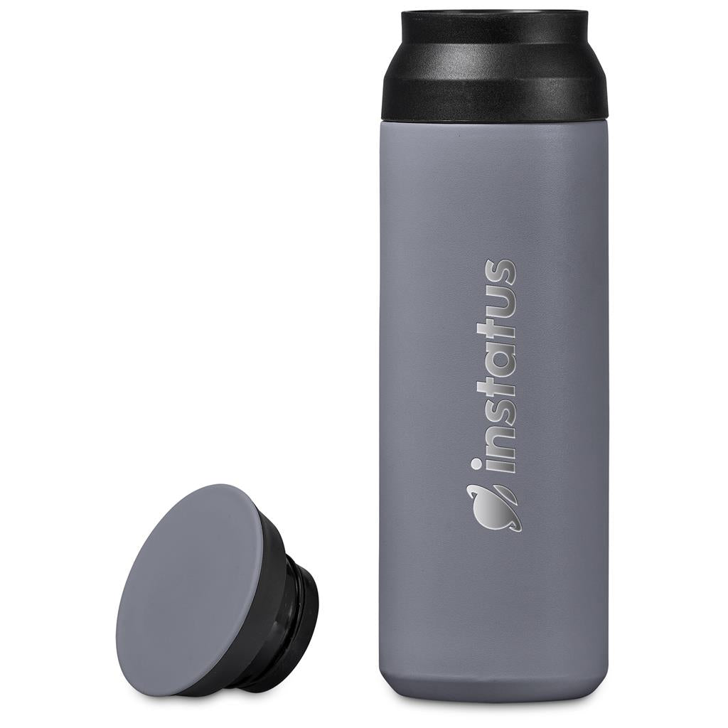 Alex Varga Atria Stainless Steel Vacuum Water Bottle - 480ml ZA Bottles,Drinkware,Full-Wrap UV Bottles Mirelle Leather and Lifestyle