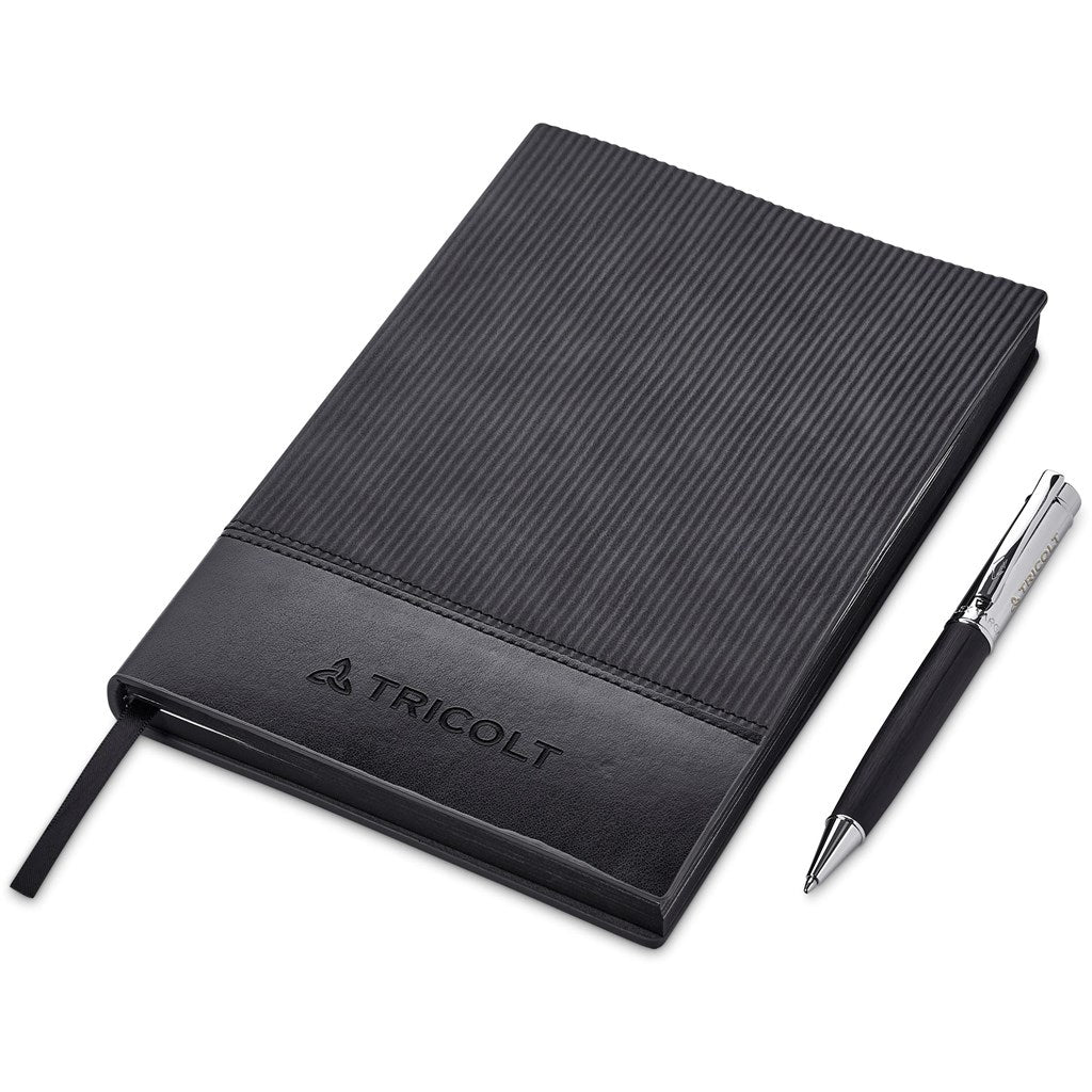 Alex Varga Barnabas Notebook and Pen Set Mirelle Leather and Lifestyle