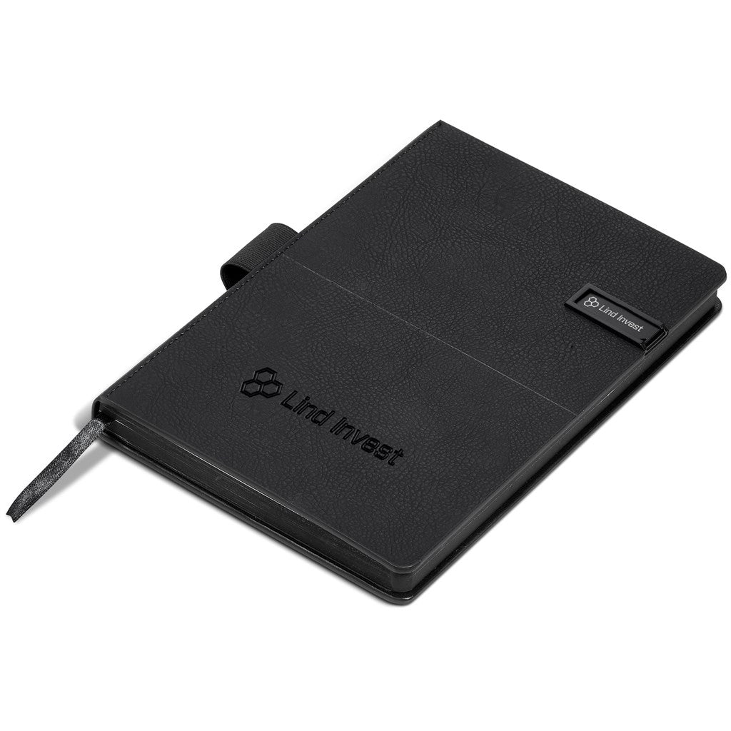 Alex Varga Corinthia Flash Drive Notebook & Pen Set - 32GB ZA USB Notebooks,Flash Drive Notebooks,Alex Varga Premium Gift Sets Mirelle Leather and Lifestyle