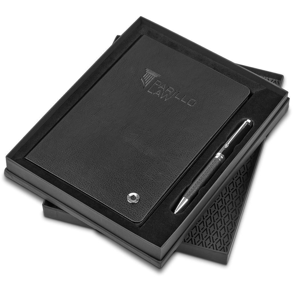 Alex Varga Corinthia Hard Cover Notebook & Pen Set Mirelle Leather and Lifestyle