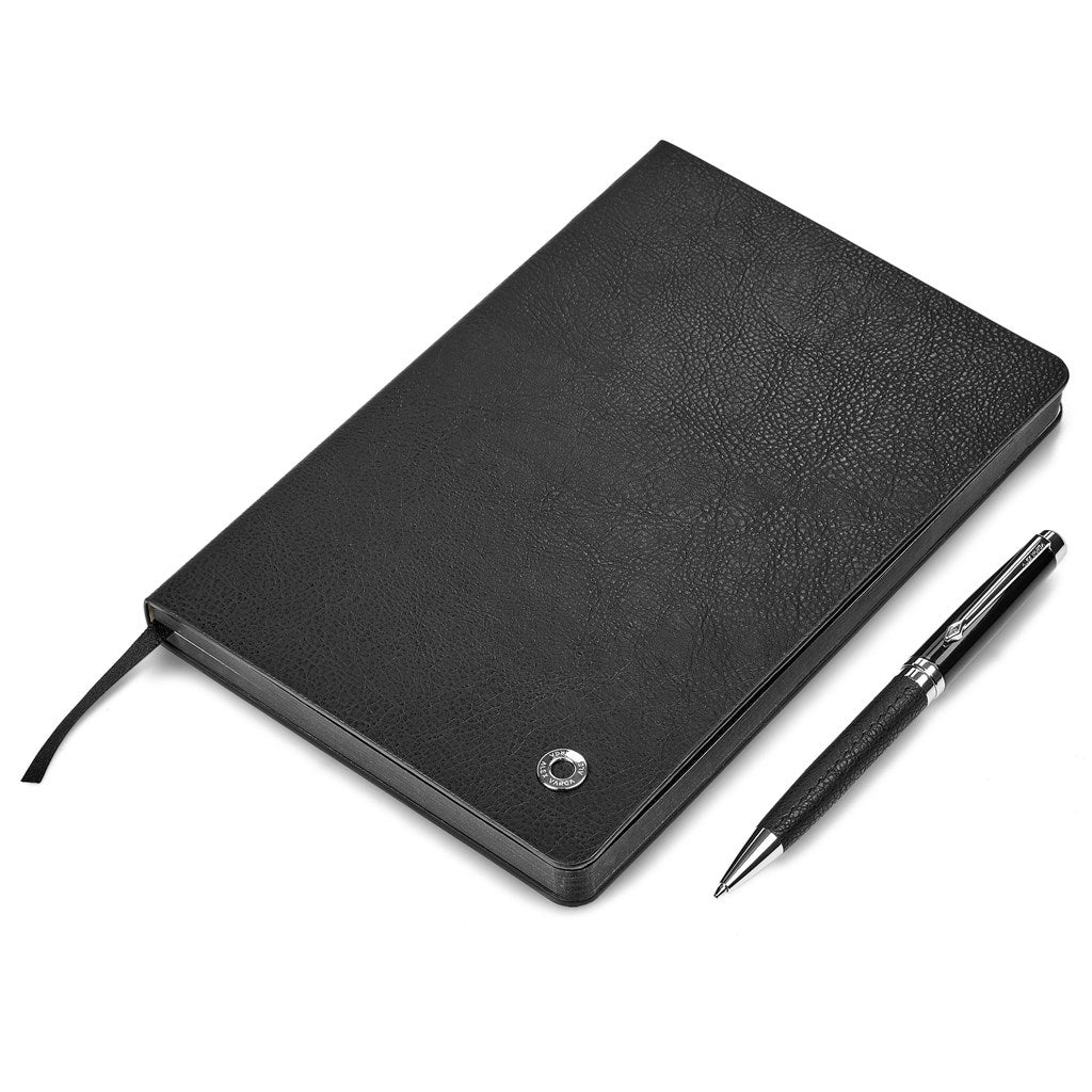 Alex Varga Corinthia Hard Cover Notebook & Pen Set Mirelle Leather and Lifestyle