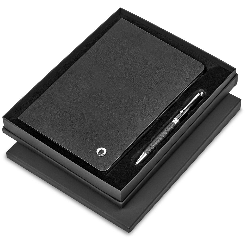 Alex Varga Corinthia Hard Cover Notebook & Pen Set Mirelle Leather and Lifestyle