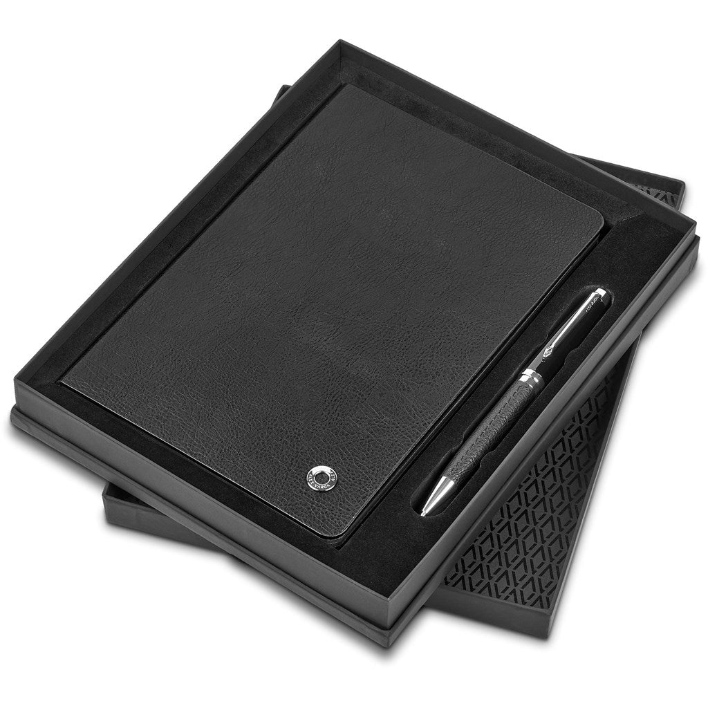 Alex Varga Corinthia Hard Cover Notebook & Pen Set Mirelle Leather and Lifestyle