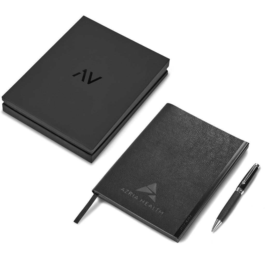 Alex Varga Corinthia Soft Cover Notebook & Pen Set ZA Executive Ideas,Ideas for Work,Alex Varga Premium Gift Sets,Notebook Sets Mirelle Leather and Lifestyle