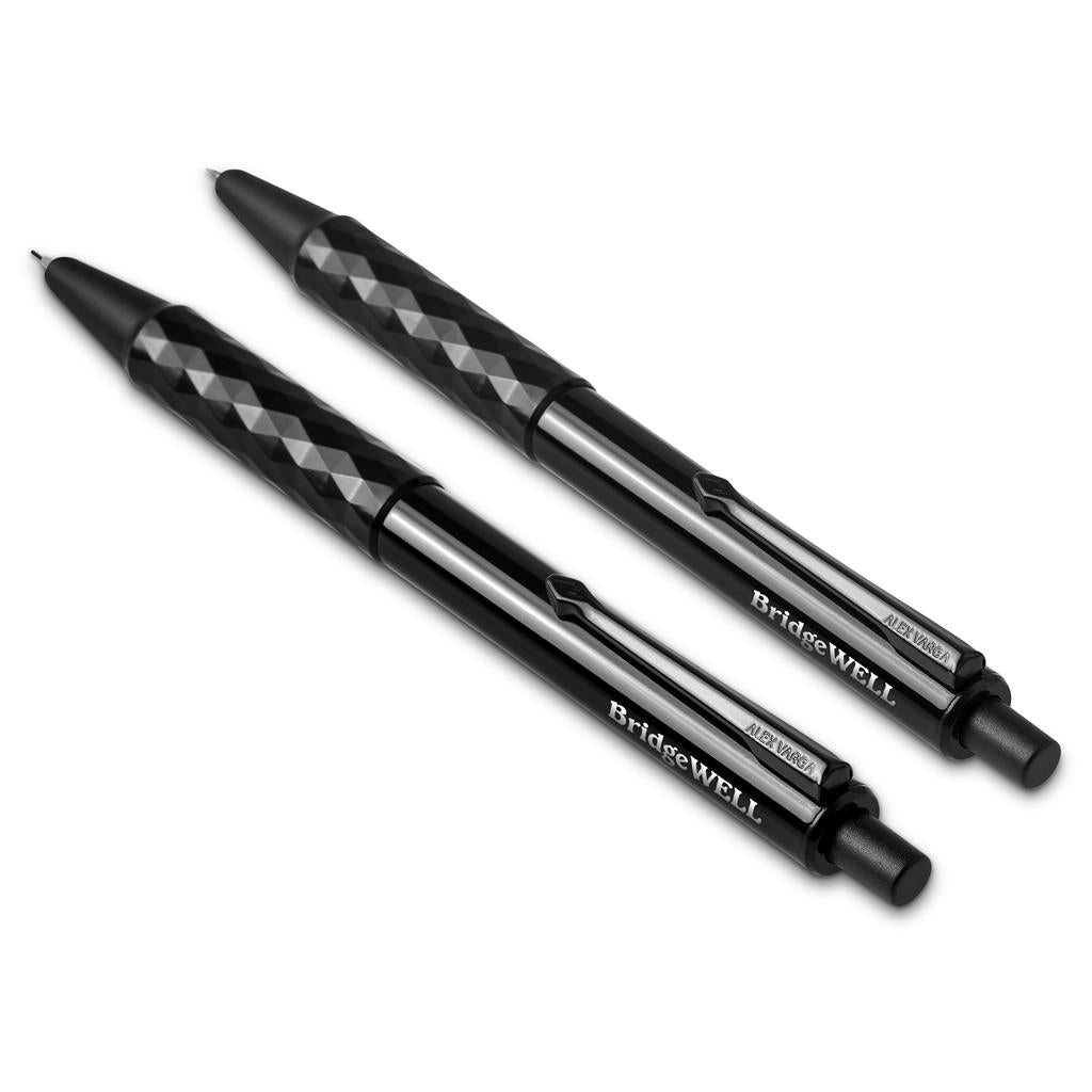 Alex Varga Cyrion Ball Pen & Pencil Set Mirelle Leather and Lifestyle