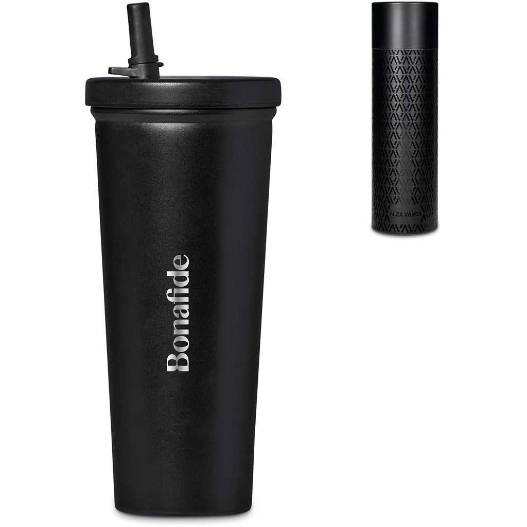 Alex Varga Empire Stainless Steel Vacuum Sipper Tumbler - 750ml Mirelle Leather and Lifestyle