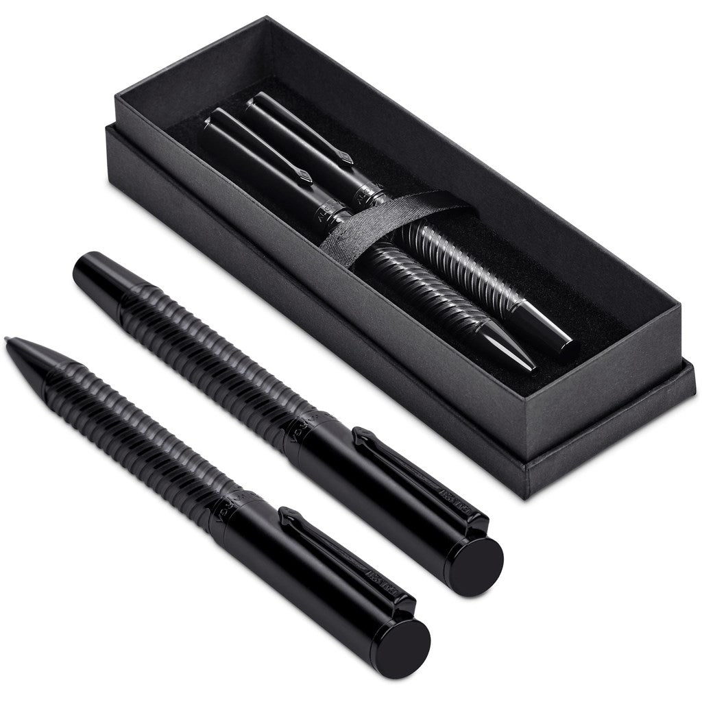 Alex Varga Lagarna Ball Pen & Rollerball Set Mirelle Leather and Lifestyle