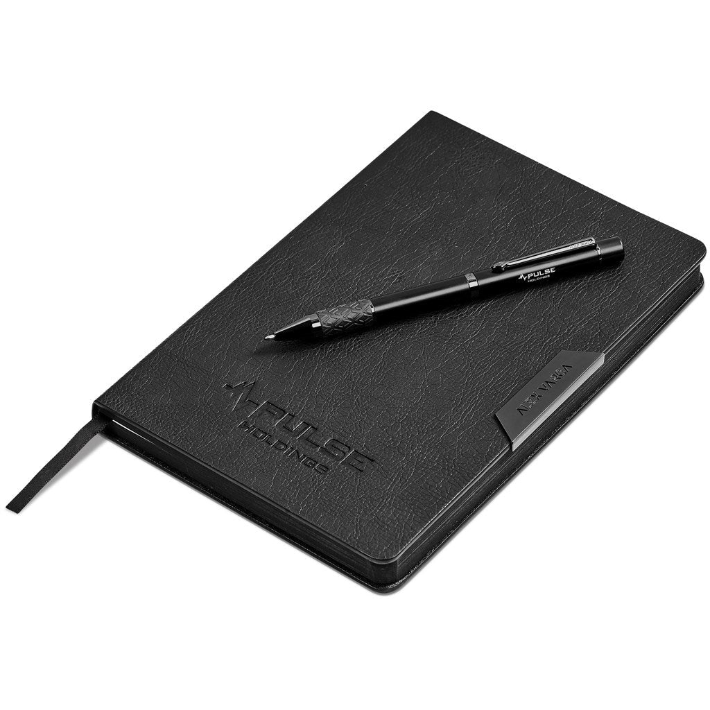 Alex Varga Onassis Notebook & Pen Set ZA Alex Varga Premium Gift Sets,Notebook Sets Mirelle Leather and Lifestyle